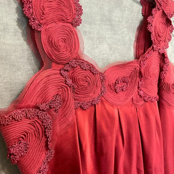 Y2K vintage BCBGMAXAZRIA 100% silk BCBGMAXAZRIA dress. - Picture 2 of 8